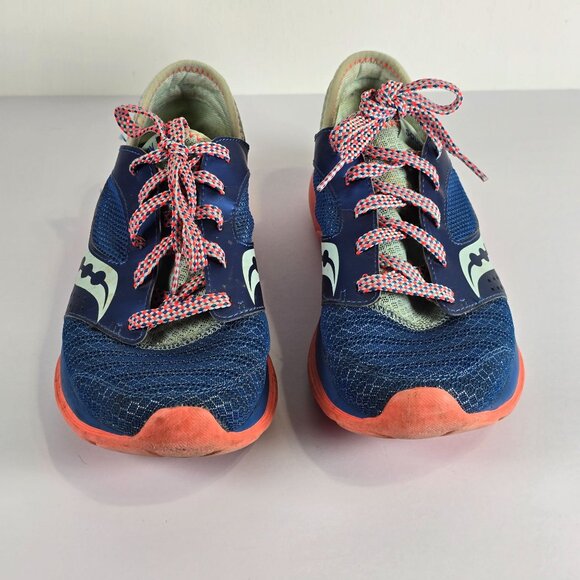 Saucony Women's Kineta Relay Running Shoe Blue/Pink, Size 9.5 - Picture 4 of 7
